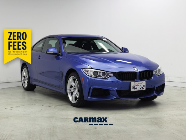 Blue 2015 BMW 4 Series Coupe All-Wheel Drive Automatic