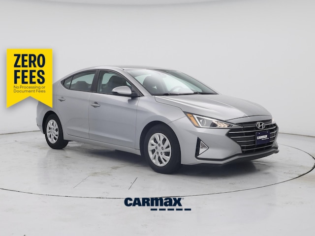 Silver 2020 Hyundai Elantra Sedan Front-Wheel Drive Automatic