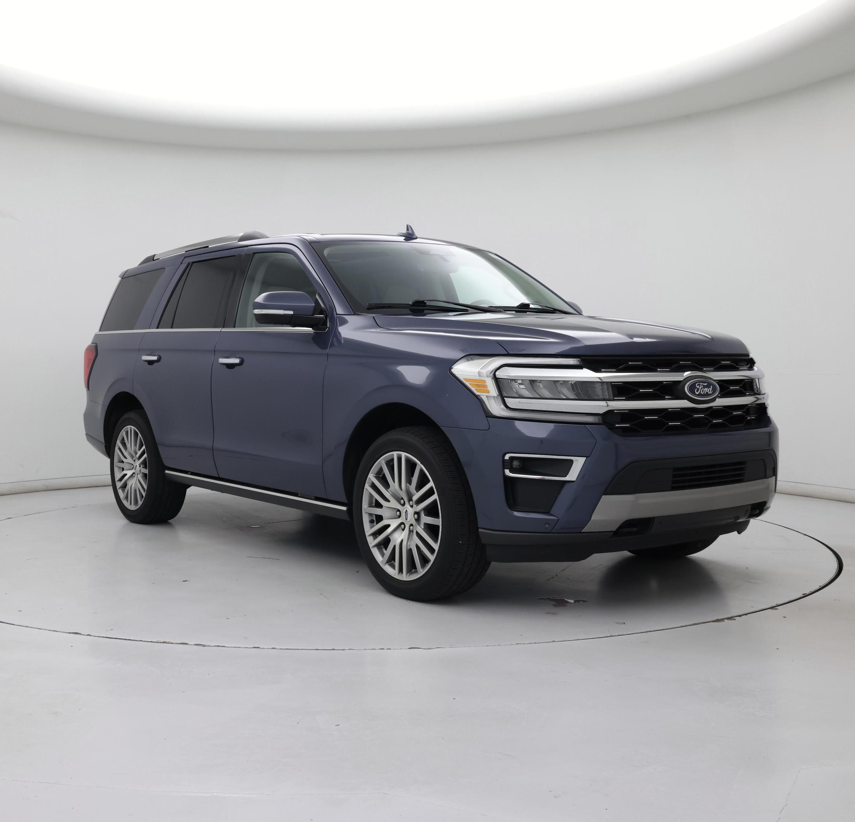 Blue 2022 Ford Expedition SUV / Crossover Four-Wheel Drive Automatic