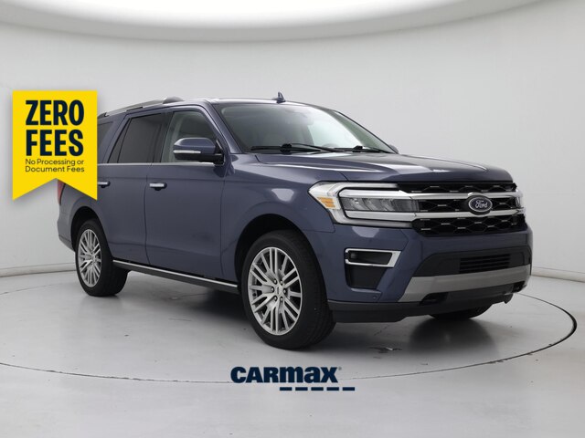 Blue 2022 Ford Expedition SUV / Crossover Four-Wheel Drive Automatic