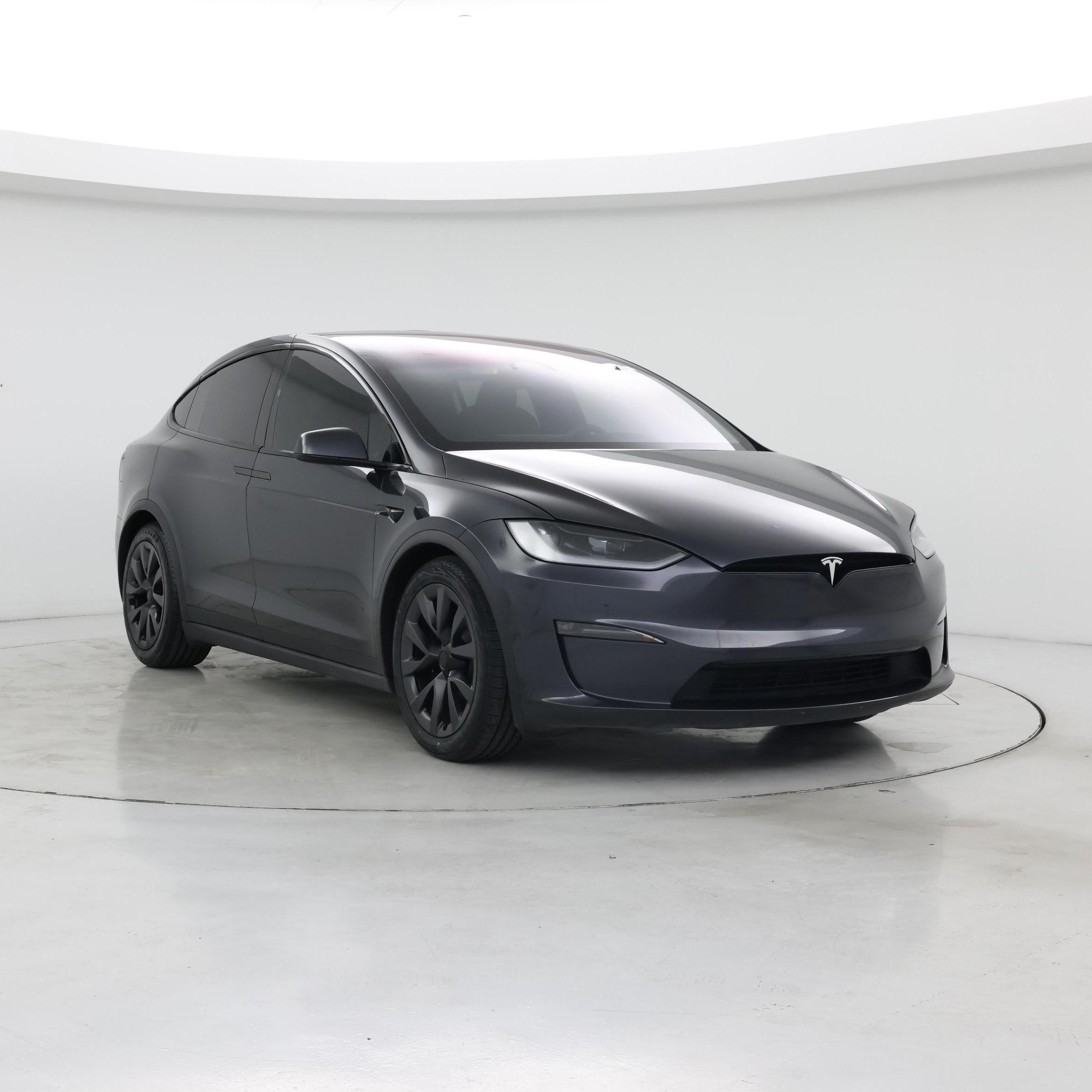Gray 2024 Tesla Model X SUV / Crossover All-Wheel Drive Automatic