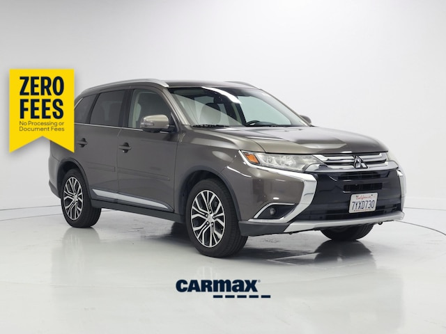 Brown 2017 Mitsubishi Outlander SUV / Crossover Front-Wheel Drive Automatic