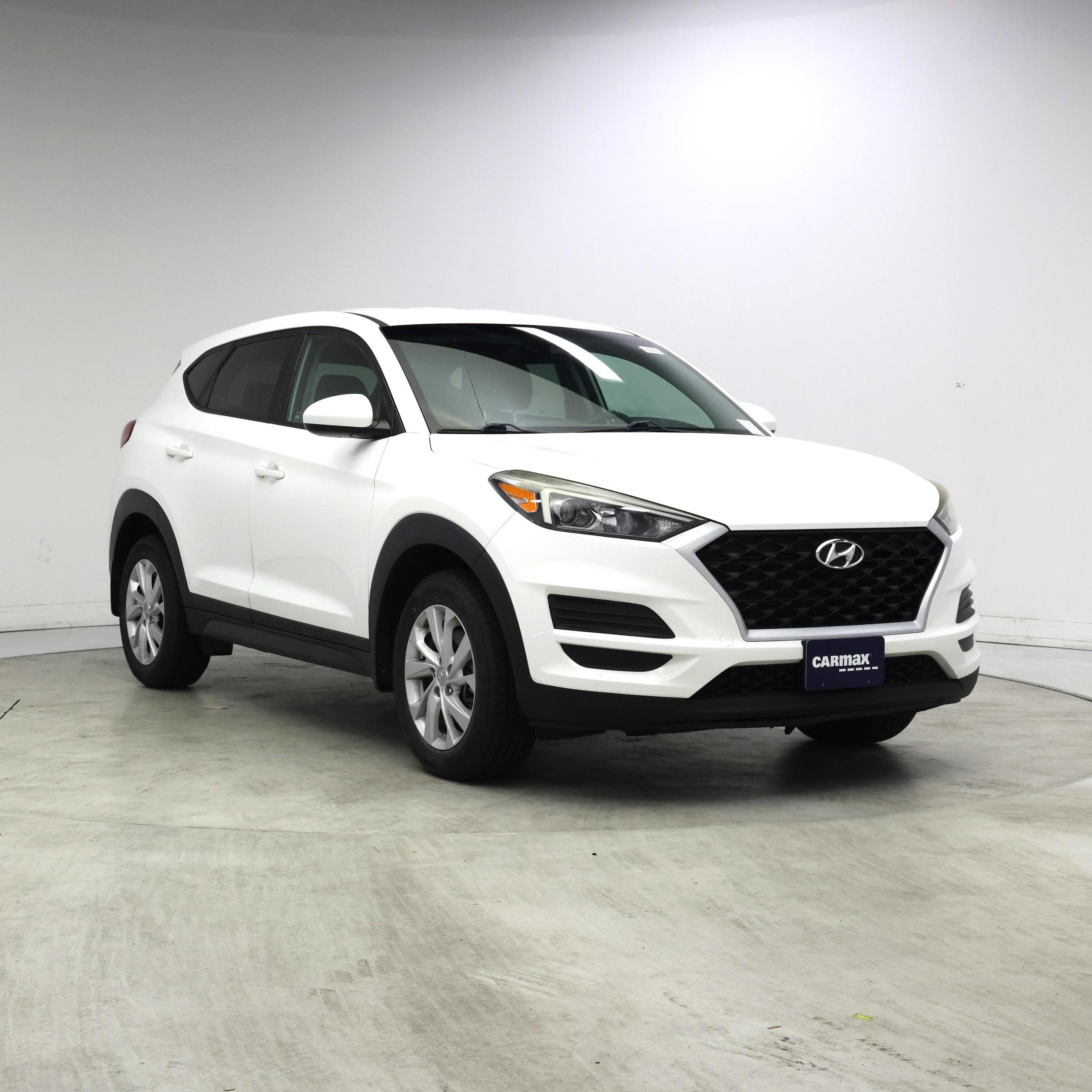White 2020 Hyundai Tucson SUV / Crossover All-Wheel Drive Automatic