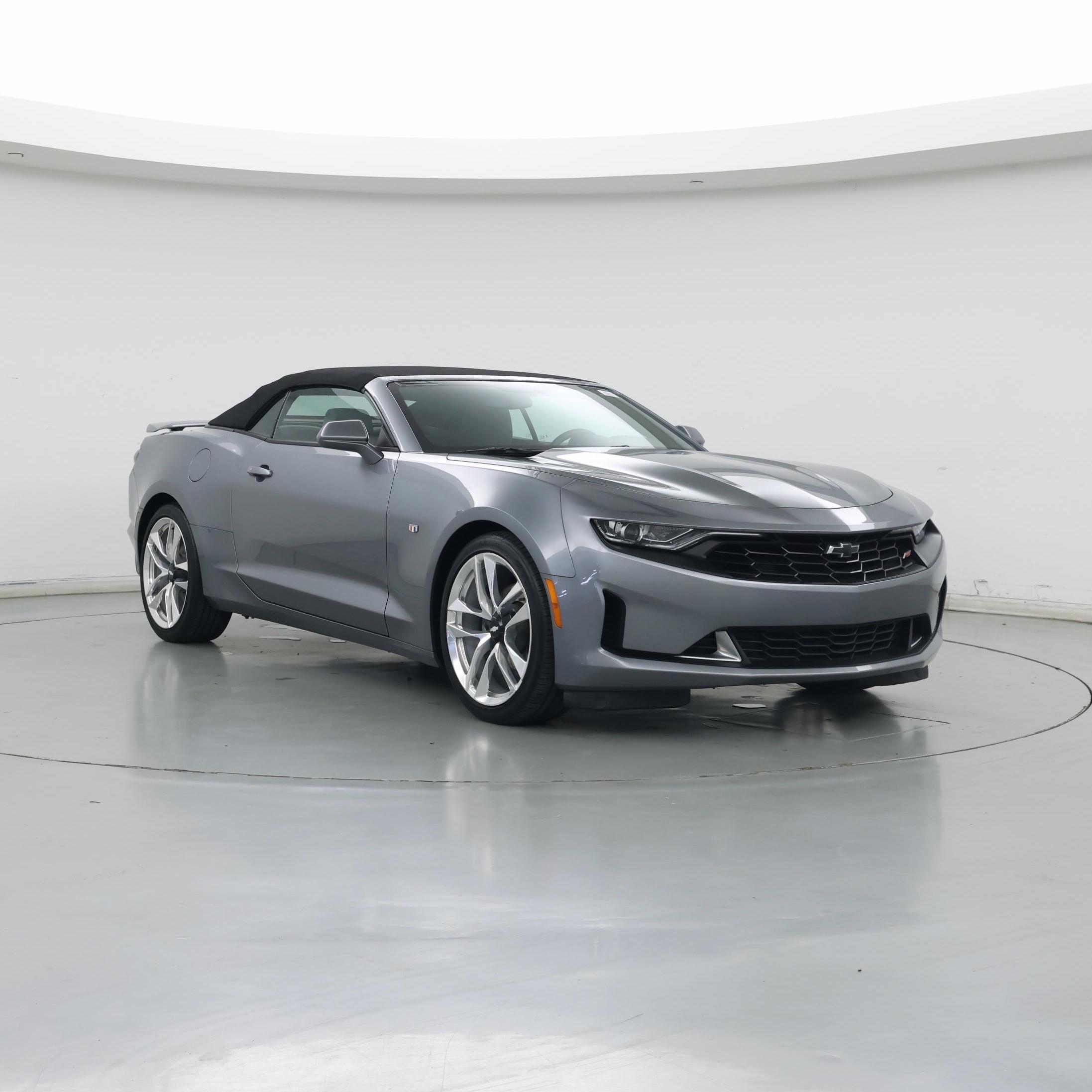 Gray 2020 Chevrolet Camaro Convertible Rear-Wheel Drive Automatic