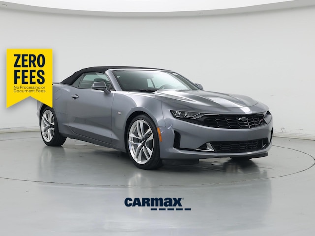 Gray 2020 Chevrolet Camaro Convertible Rear-Wheel Drive Automatic