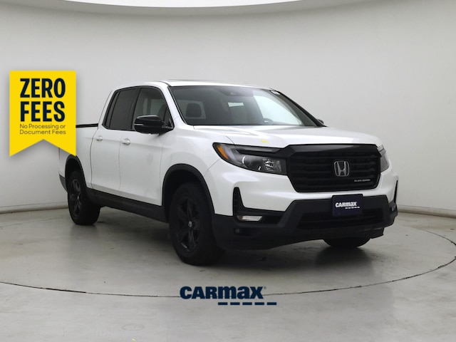 White 2022 Honda Ridgeline Pickup Truck All-Wheel Drive Automatic