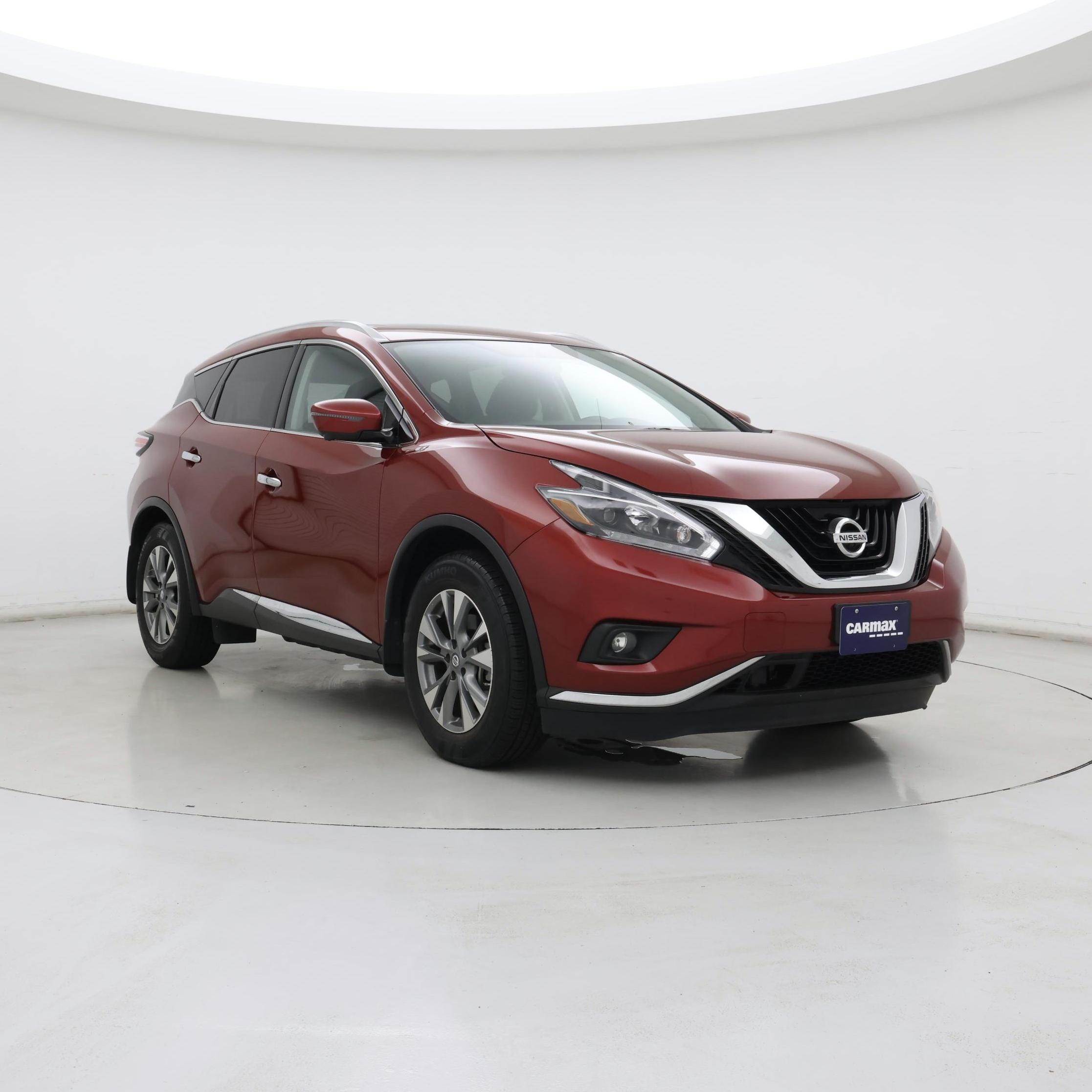 Red 2018 Nissan Murano SUV / Crossover All-Wheel Drive Automatic