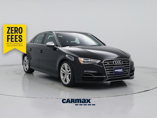 Black 2016 Audi S3 Sedan All-Wheel Drive Automatic