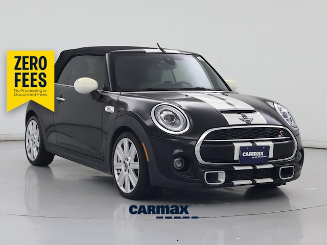 Black 2020 MINI Cooper Convertible Front-Wheel Drive Automatic