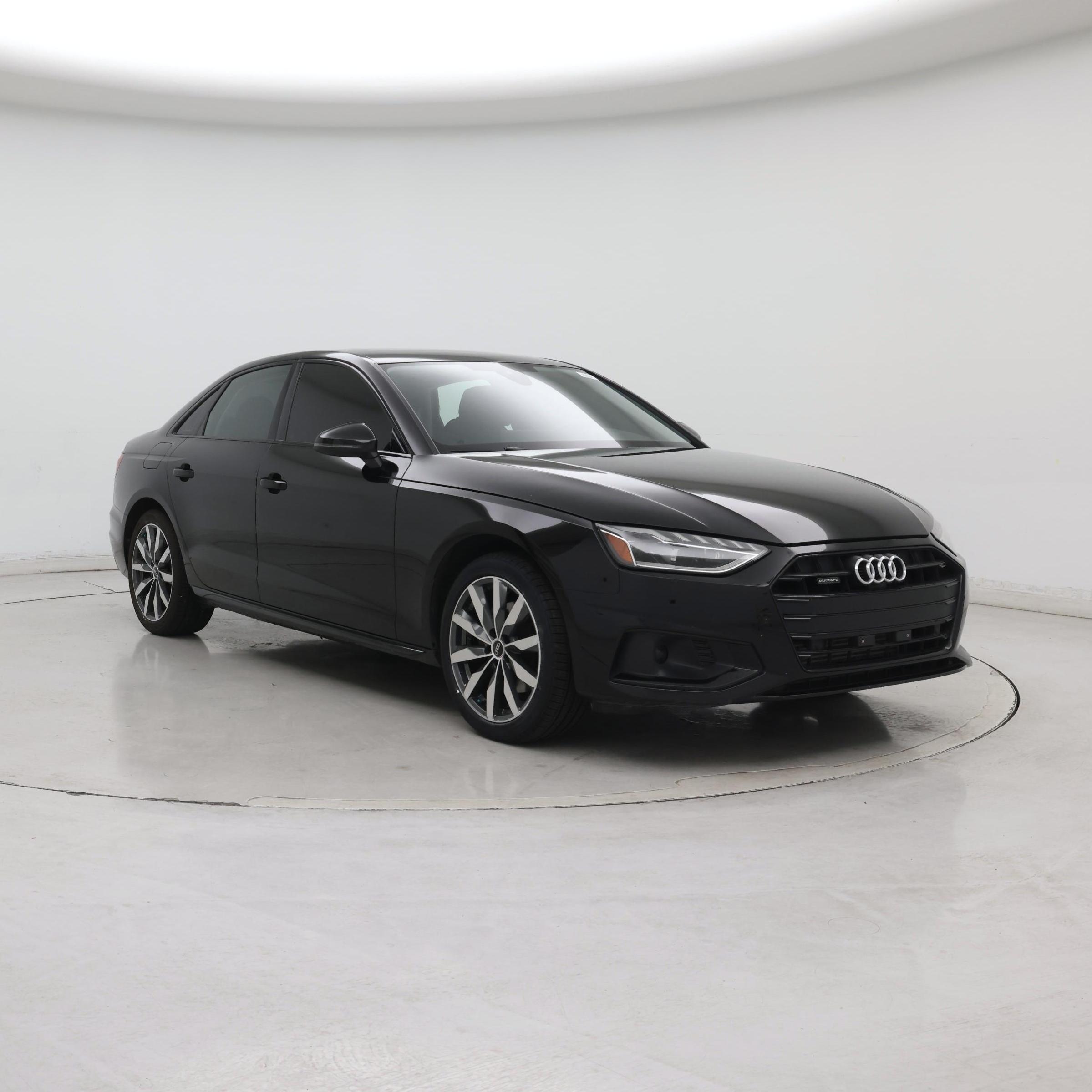 Black 2022 Audi A4 Sedan All-Wheel Drive Automatic