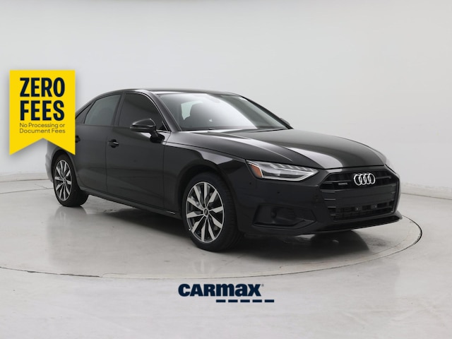 Black 2022 Audi A4 Sedan All-Wheel Drive Automatic