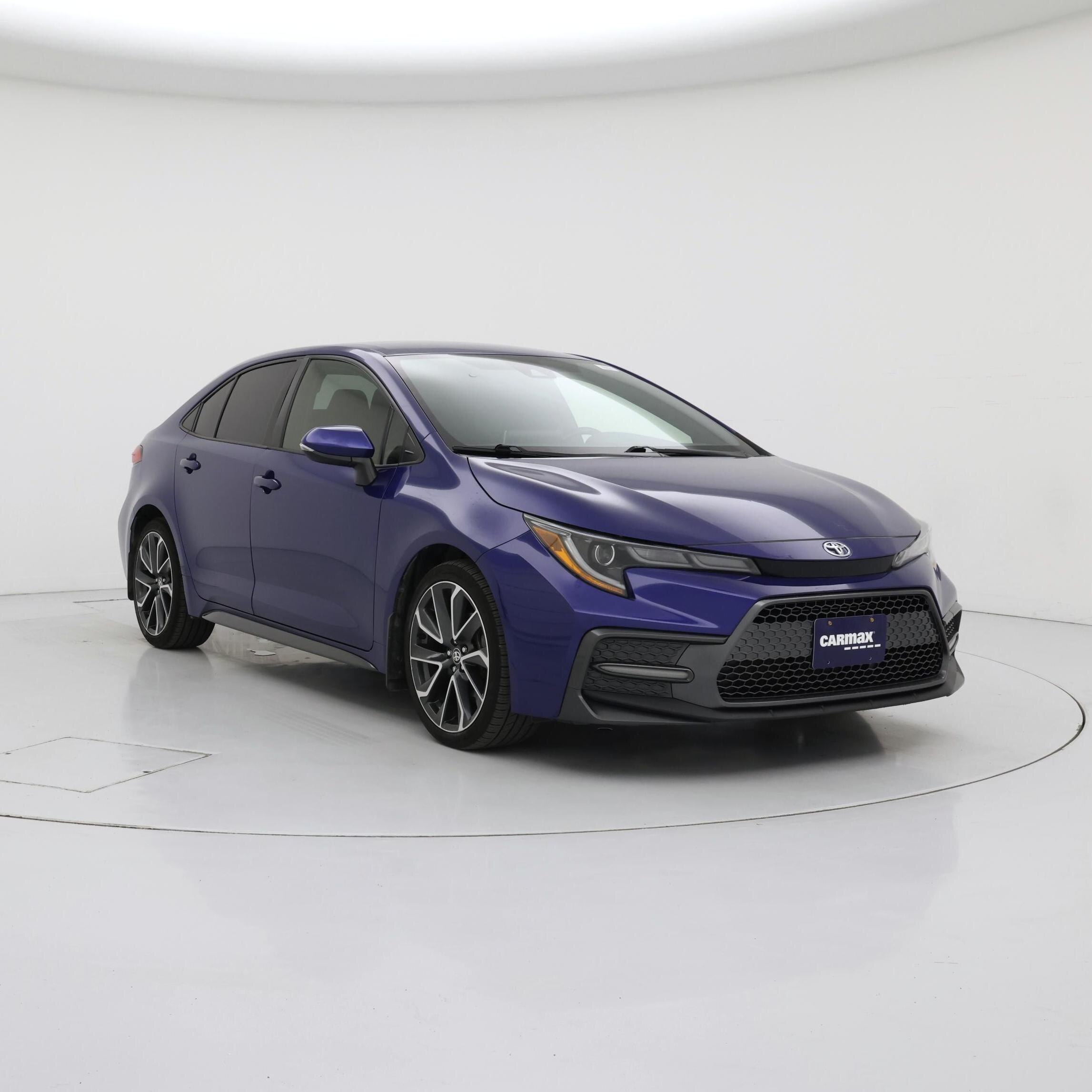 Blue 2021 Toyota Corolla Sedan Front-Wheel Drive Automatic