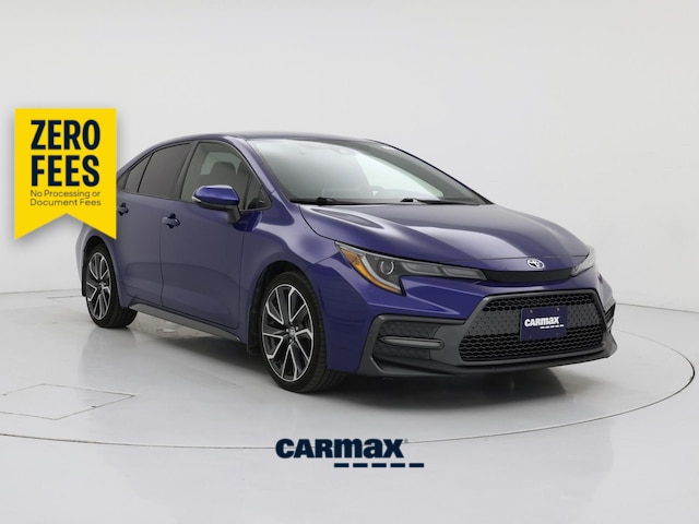 Blue 2021 Toyota Corolla Sedan Front-Wheel Drive Automatic