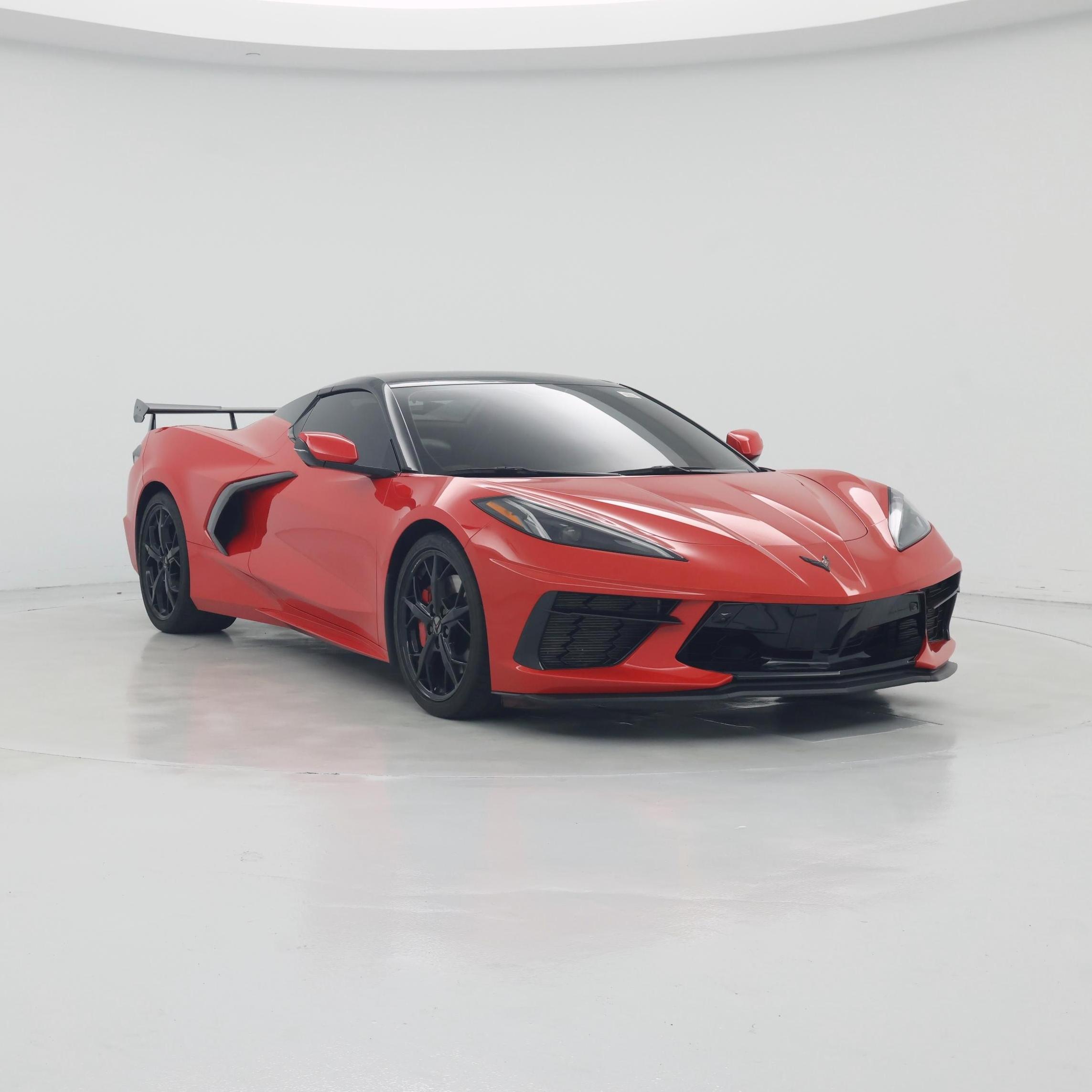 Red 2022 Chevrolet Corvette Convertible Rear-Wheel Drive Automatic