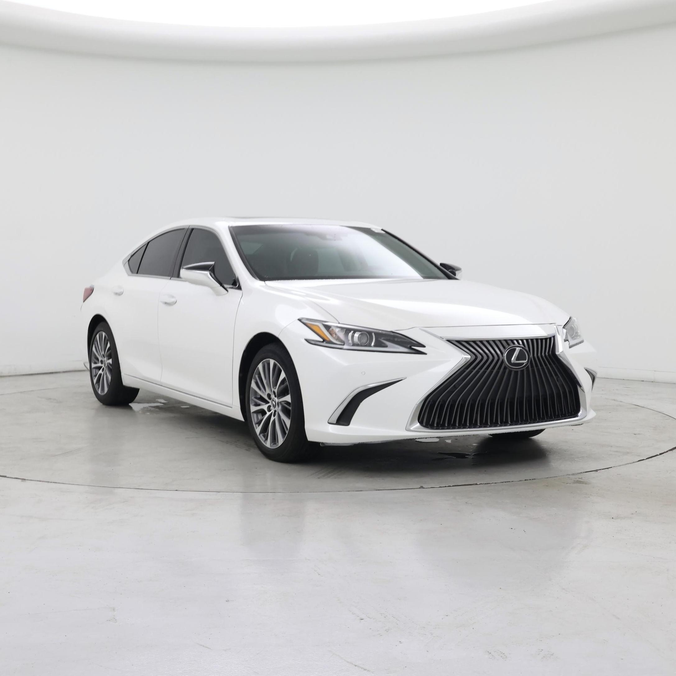 White 2021 Lexus ES Sedan Front-Wheel Drive Automatic