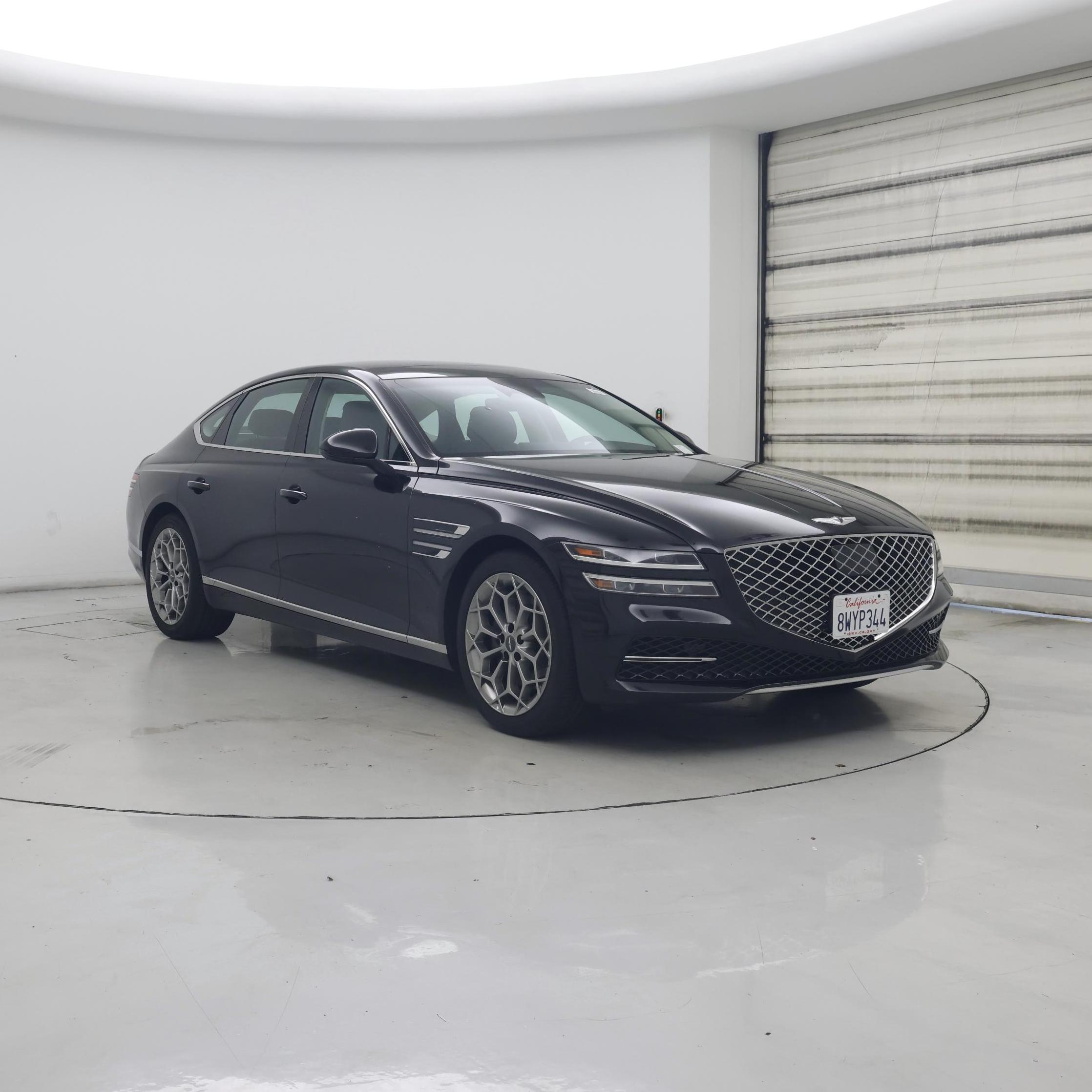 Black 2021 Genesis G80 Sedan  Automatic