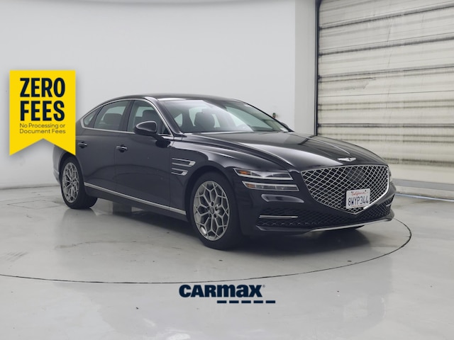 Black 2021 Genesis G80 Sedan Automatic