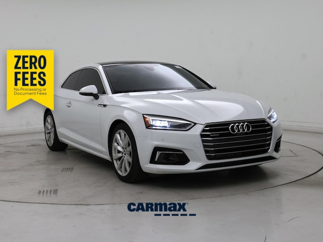White 2018 Audi A5 Coupe All-Wheel Drive Automatic