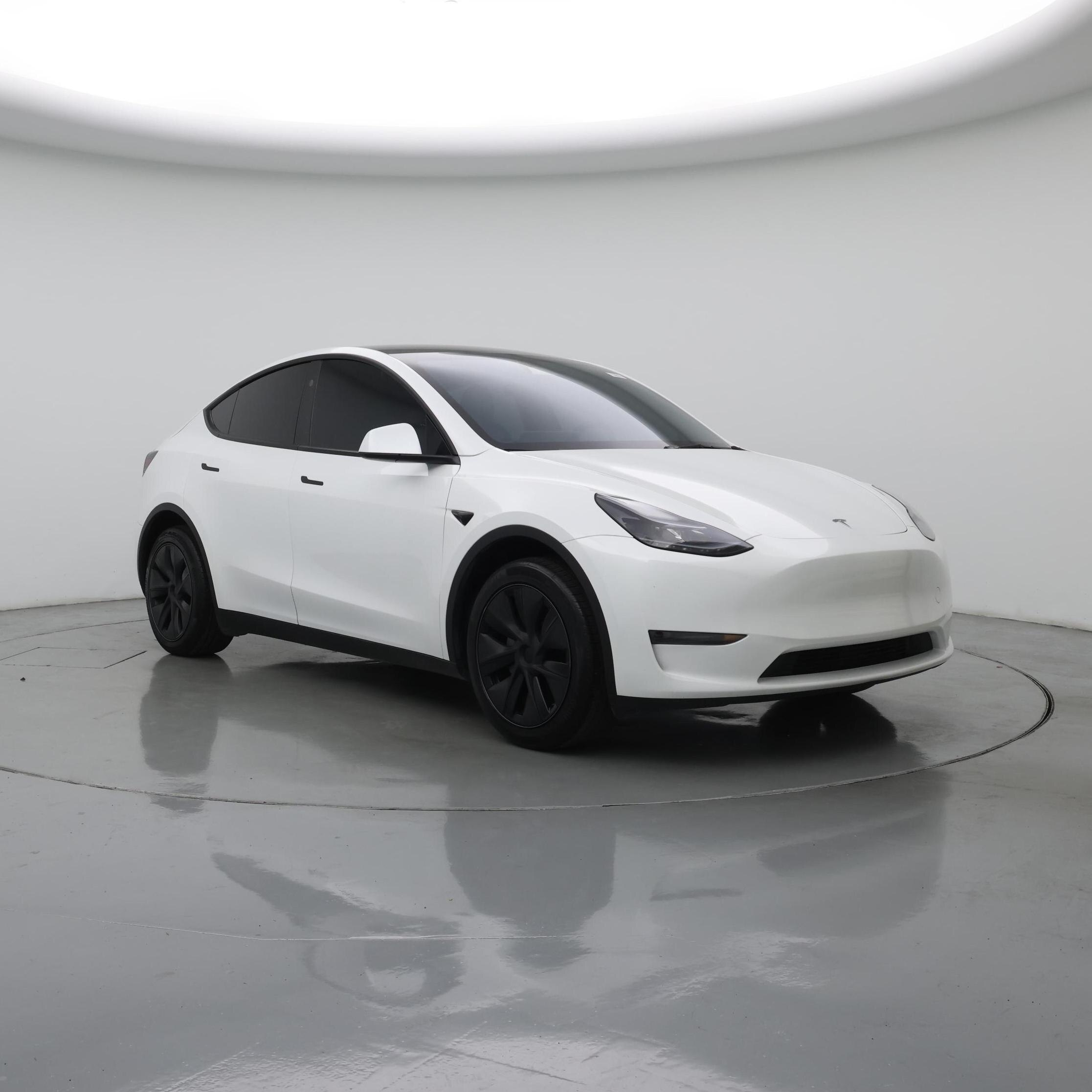 White 2025 Tesla Model Y SUV / Crossover Rear-Wheel Drive Automatic