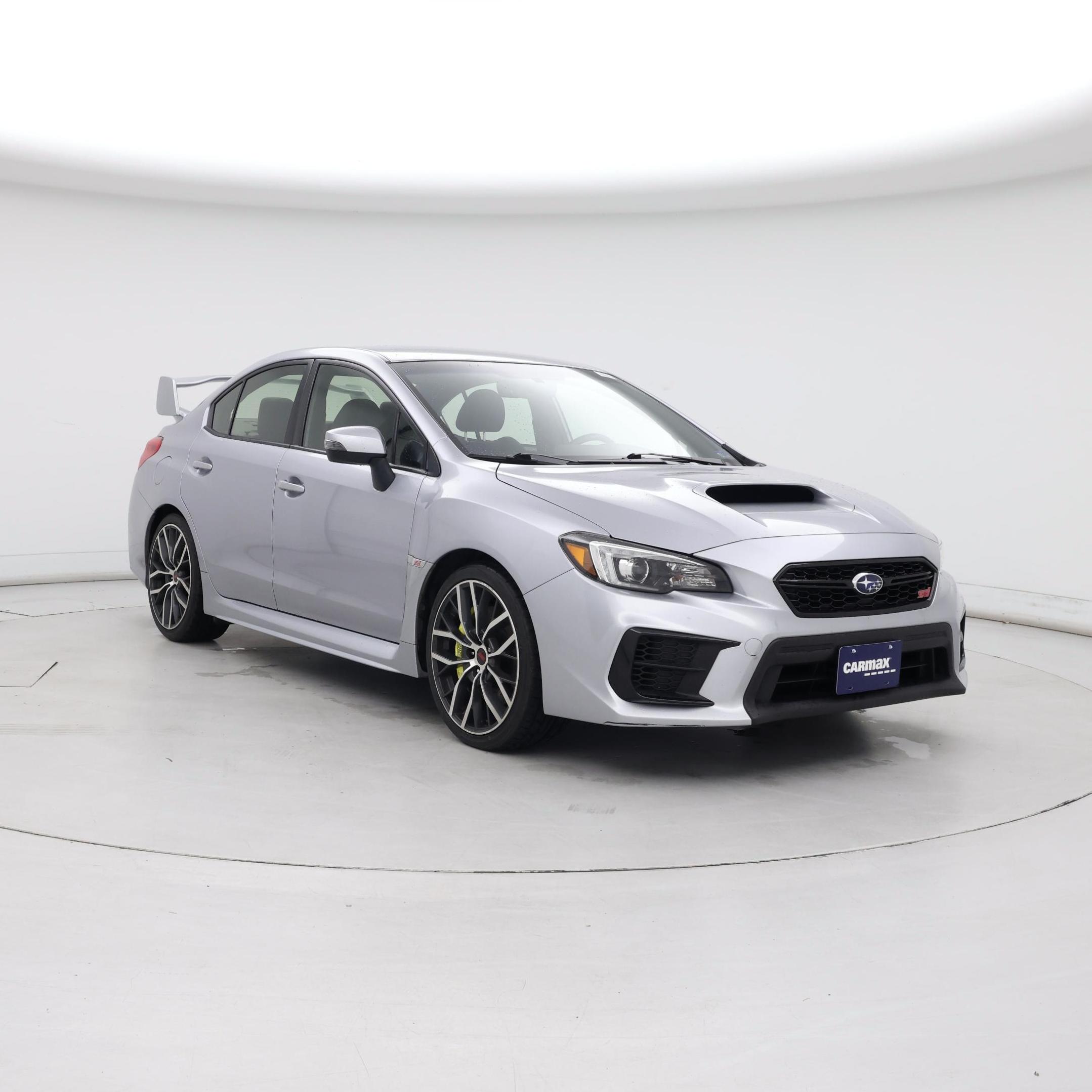 Silver 2020 Subaru WRX STI Sedan All-Wheel Drive Manual