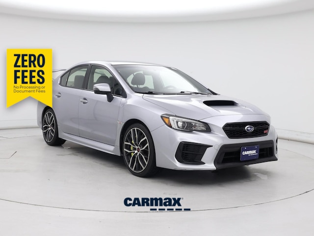Silver 2020 Subaru WRX STI Sedan All-Wheel Drive Manual