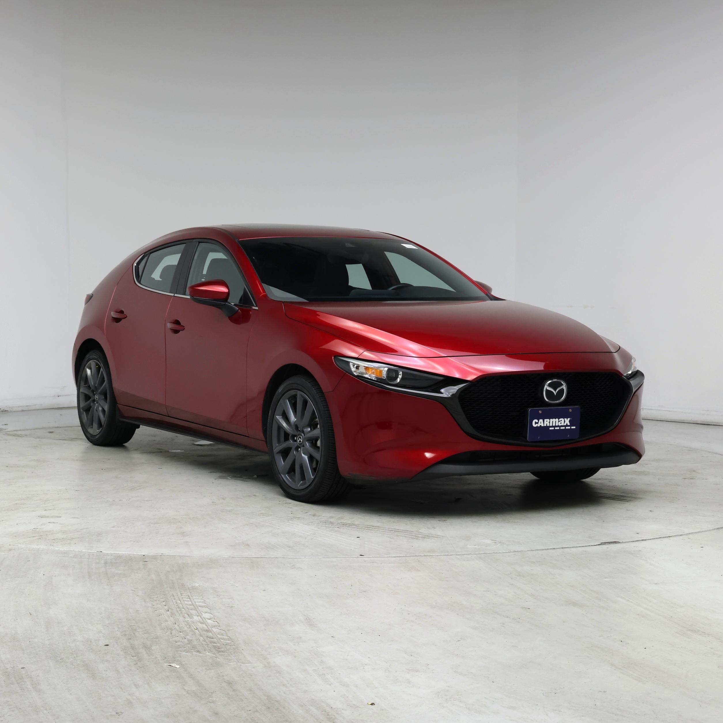 Red 2022 Mazda MAZDA3 Hatchback All-Wheel Drive Automatic