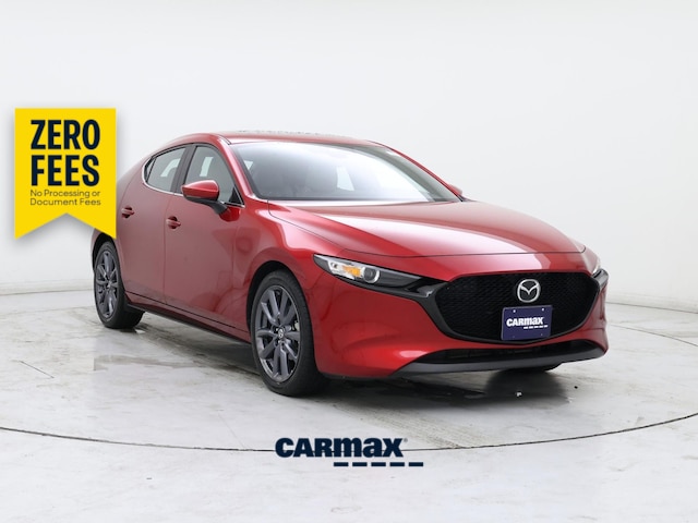 Red 2022 Mazda MAZDA3 Hatchback Front-Wheel Drive Automatic