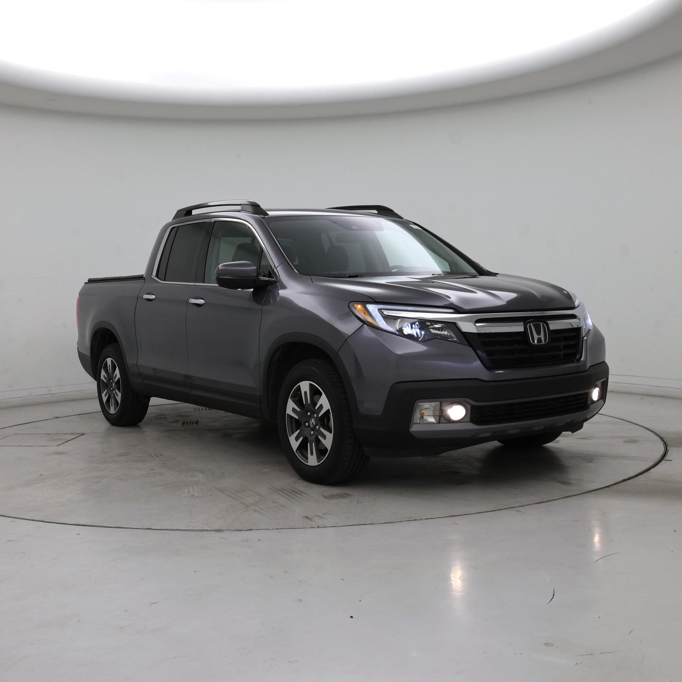 Gray 2018 Honda Ridgeline Pickup Truck All-Wheel Drive Automatic