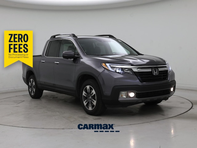 Gray 2018 Honda Ridgeline Pickup Truck All-Wheel Drive Automatic