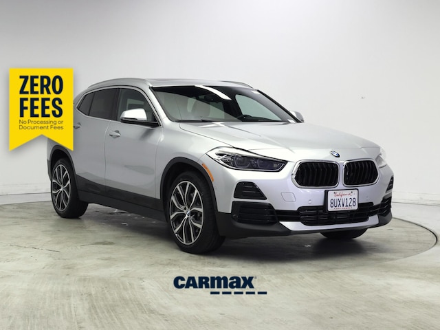 Silver 2021 BMW X2 SUV / Crossover Front-Wheel Drive Automatic
