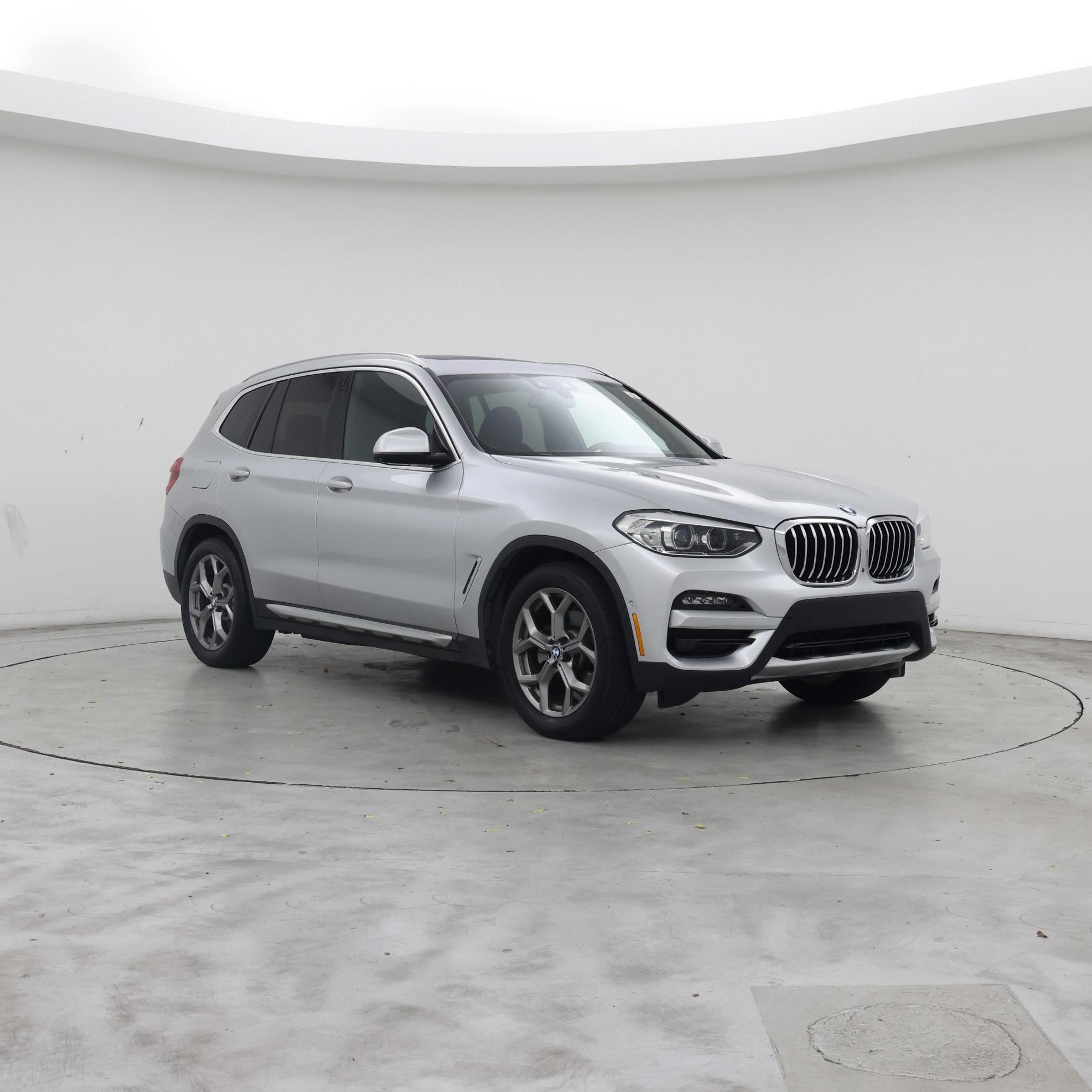 Silver 2020 BMW X3 SUV / Crossover Rear-Wheel Drive Automatic