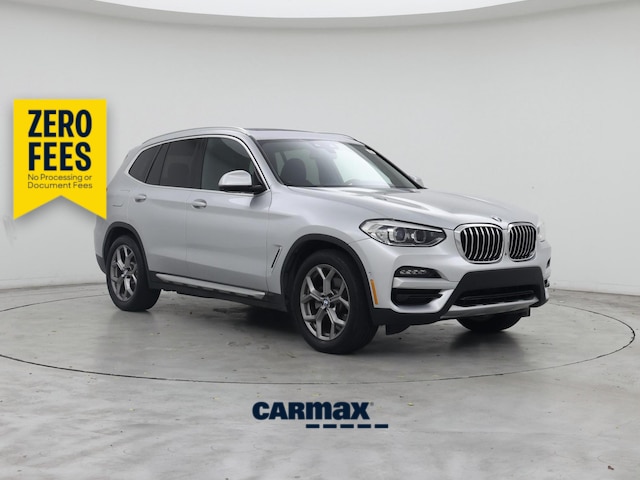 Silver 2020 BMW X3 SUV / Crossover Rear-Wheel Drive Automatic