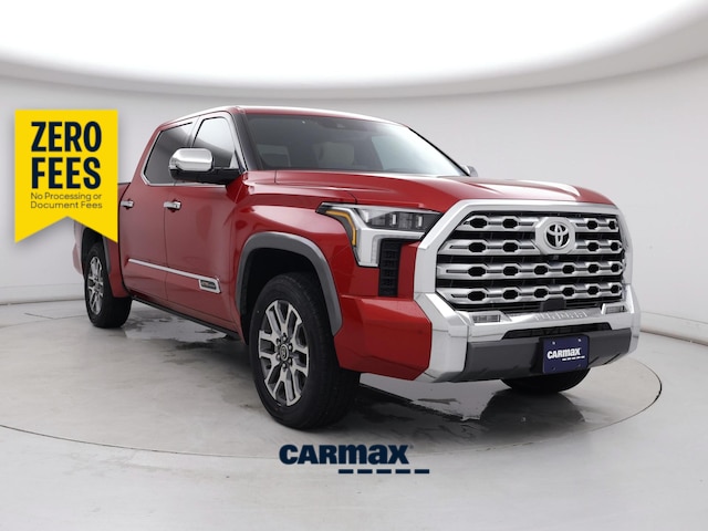 Red 2023 Toyota Tundra Pickup Truck Four-Wheel Drive Automatic