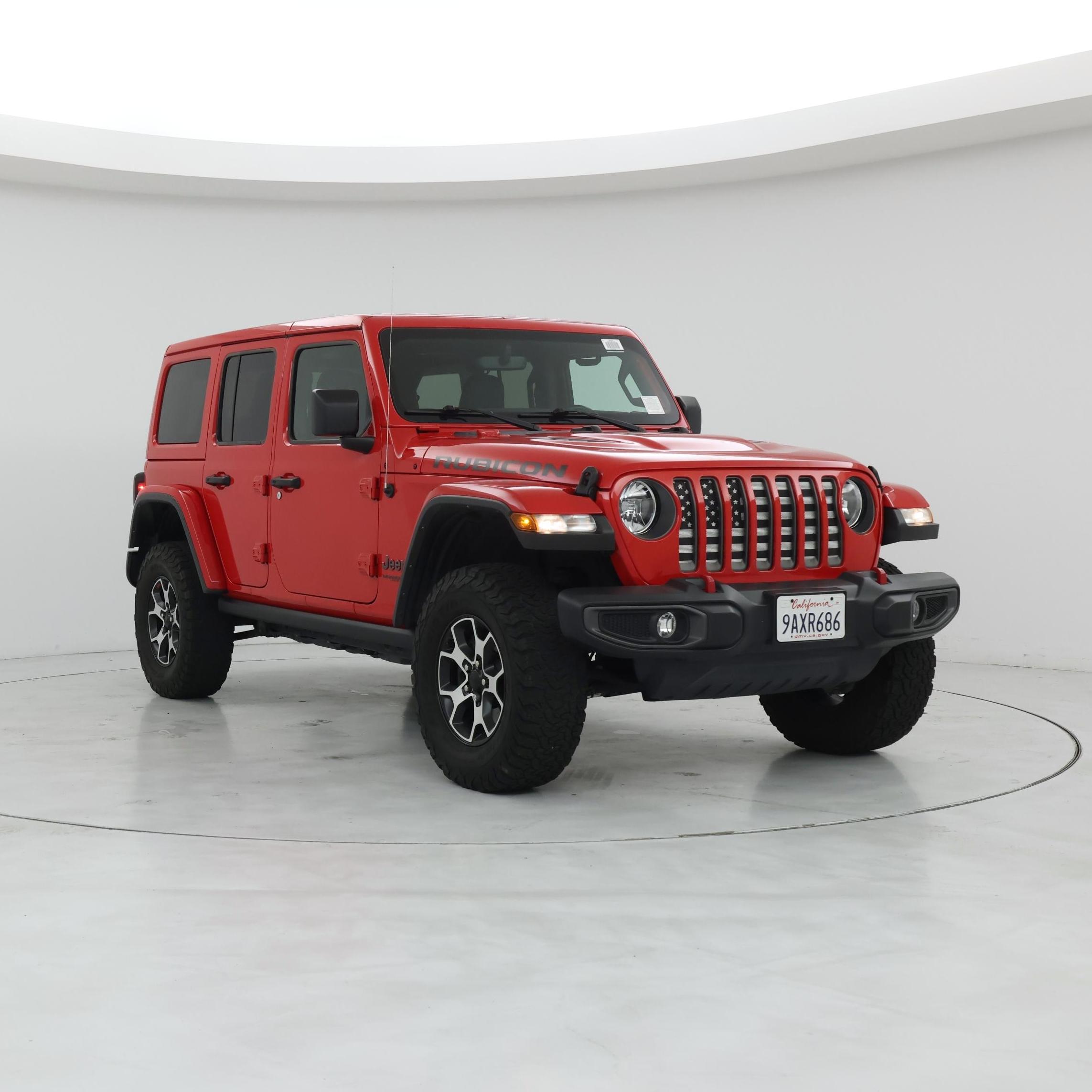 Red 2022 Jeep Wrangler SUV / Crossover Four-Wheel Drive Automatic