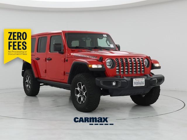 Red 2022 Jeep Wrangler SUV / Crossover Four-Wheel Drive Automatic