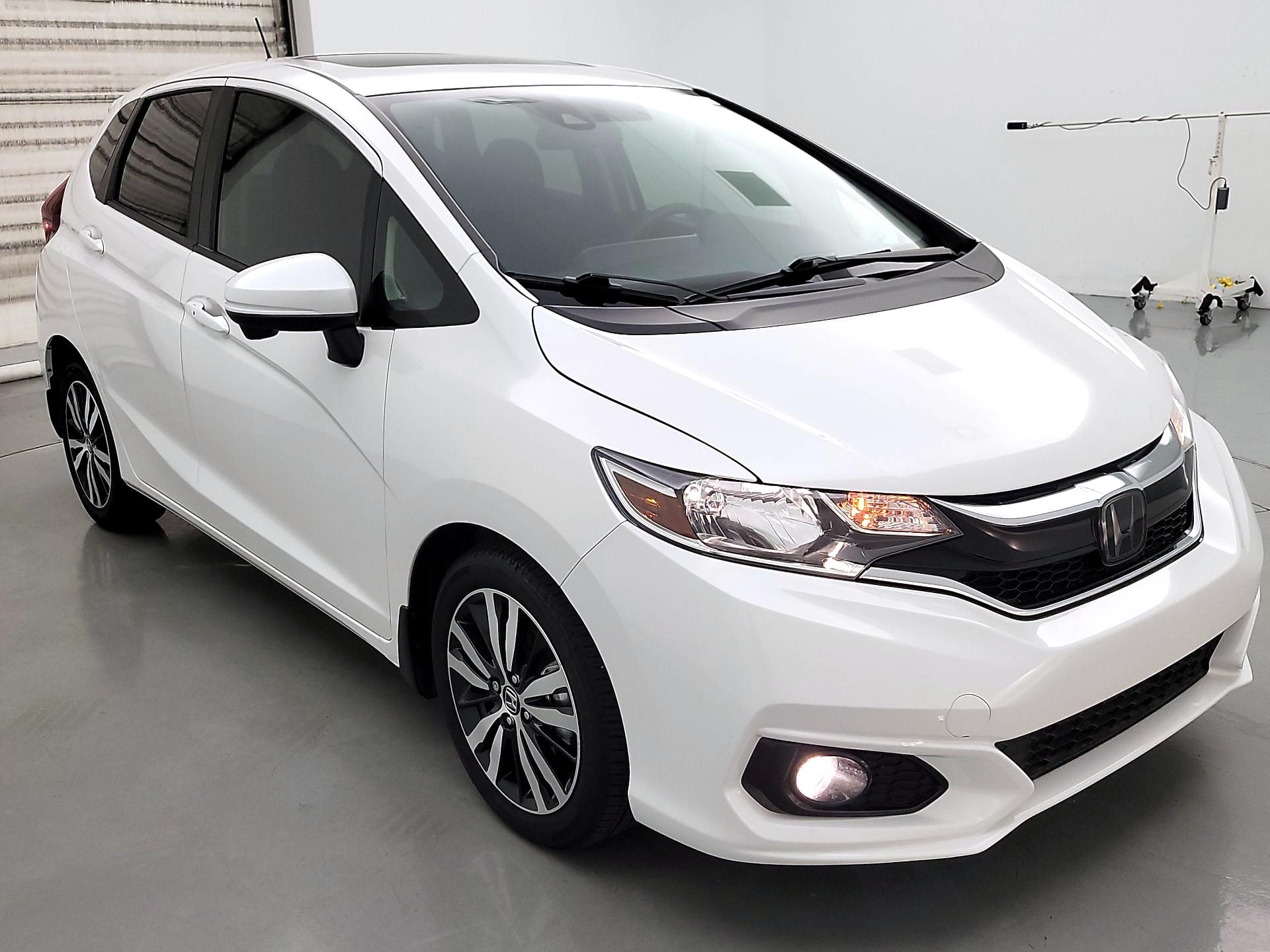 White 2020 Honda Fit Hatchback Front-Wheel Drive Automatic