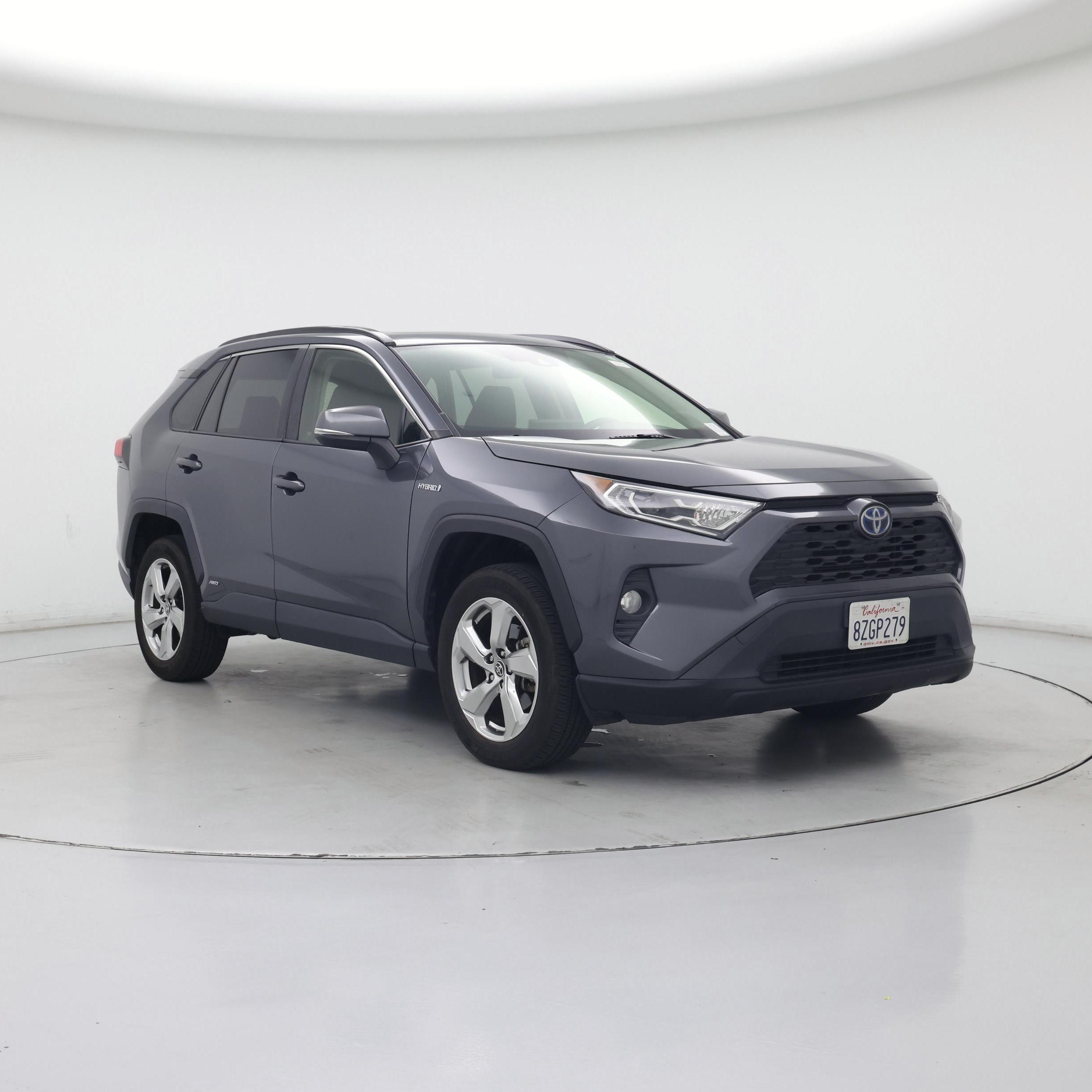 Gray 2021 Toyota RAV4 Hybrid SUV / Crossover All-Wheel Drive Automatic