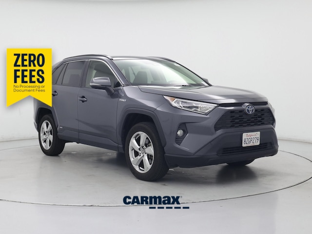 Gray 2021 Toyota RAV4 Hybrid SUV / Crossover All-Wheel Drive Automatic