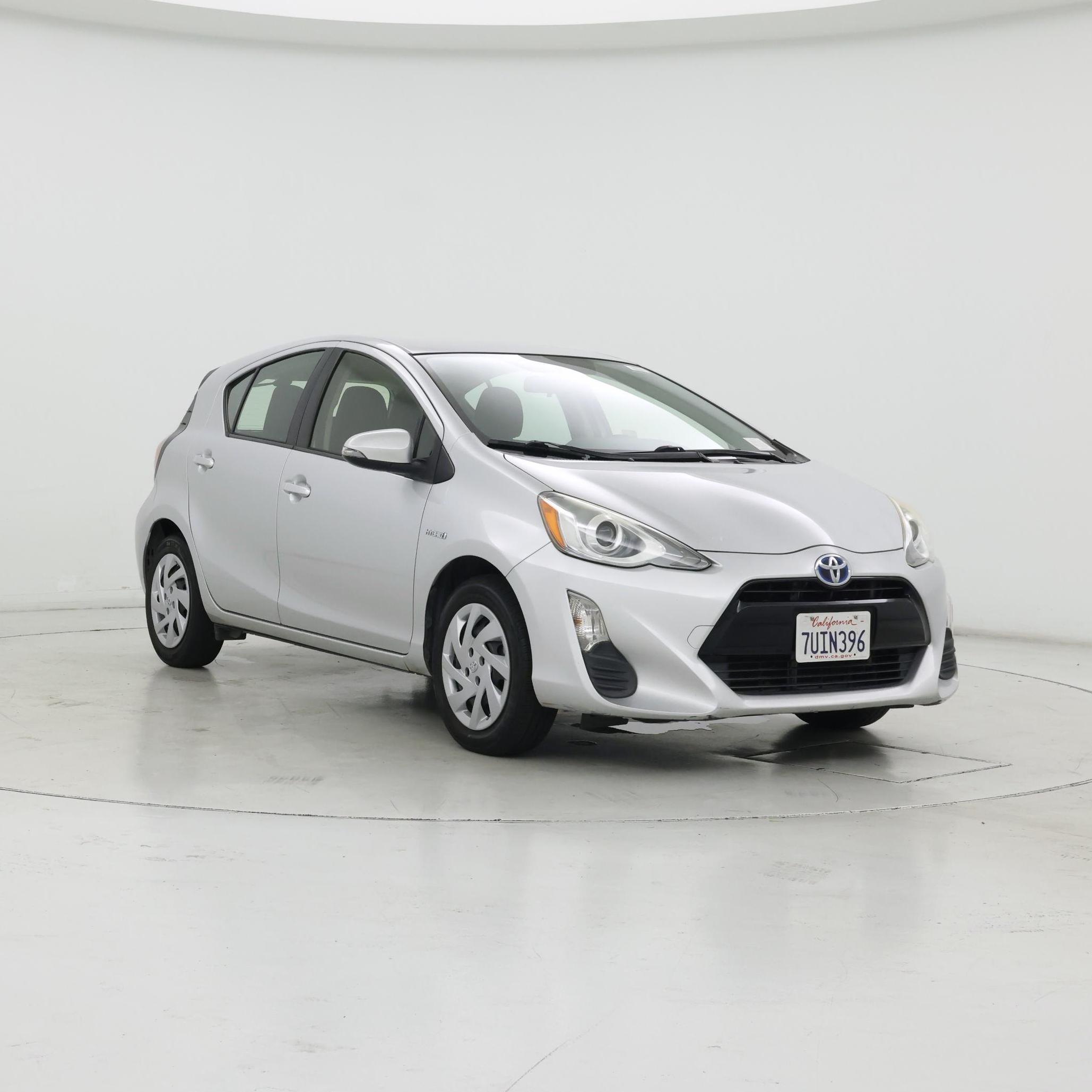 Silver 2016 Toyota Prius c Hatchback Front-Wheel Drive Automatic