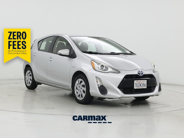 Silver 2016 Toyota Prius c Hatchback Front-Wheel Drive Automatic