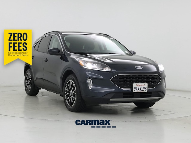 Blue 2022 Ford Escape Hybrid Plug-in SUV / Crossover Front-Wheel Drive Automatic