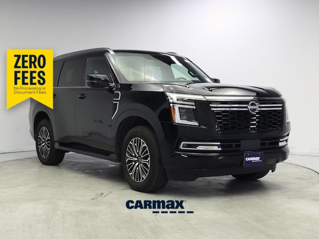 Black 2025 Nissan Armada SUV / Crossover Four-Wheel Drive Automatic