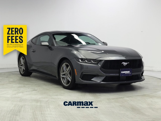Gray 2024 Ford Mustang Coupe Rear-Wheel Drive Automatic