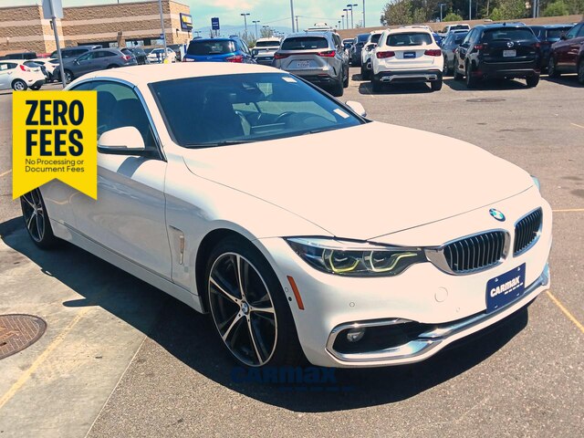 White 2020 BMW 4 Series Convertible Rear-Wheel Drive Automatic