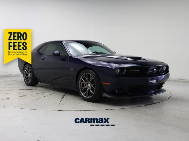 Blue 2015 Dodge Challenger Coupe Rear-Wheel Drive Automatic