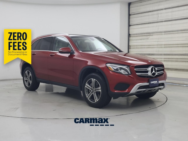 Red (Burgundy) 2018 Mercedes-Benz GLC SUV / Crossover All-Wheel Drive Automatic