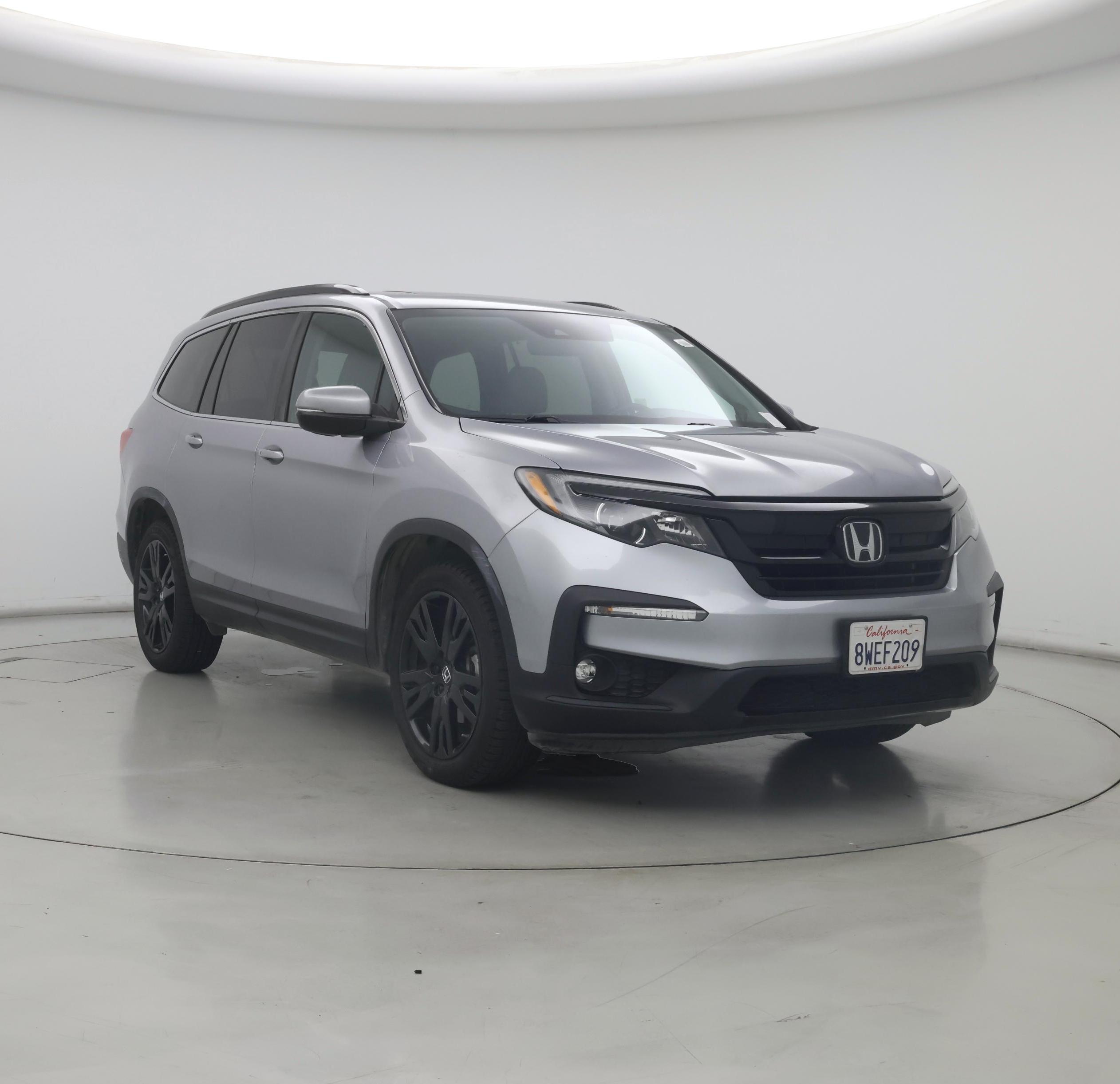 Gray 2021 Honda Pilot SUV / Crossover Front-Wheel Drive Automatic