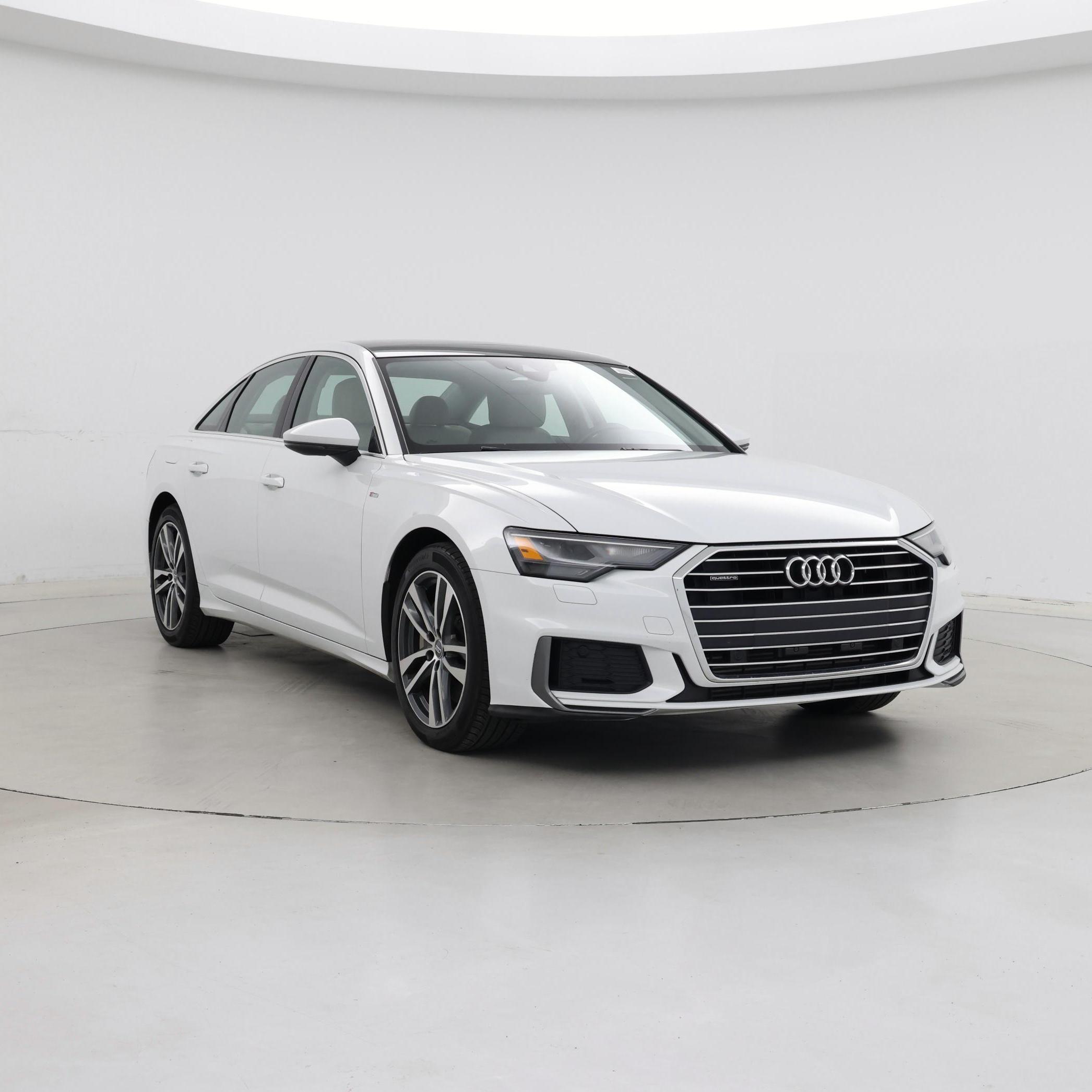 White 2020 Audi A6 Sedan All-Wheel Drive Automatic