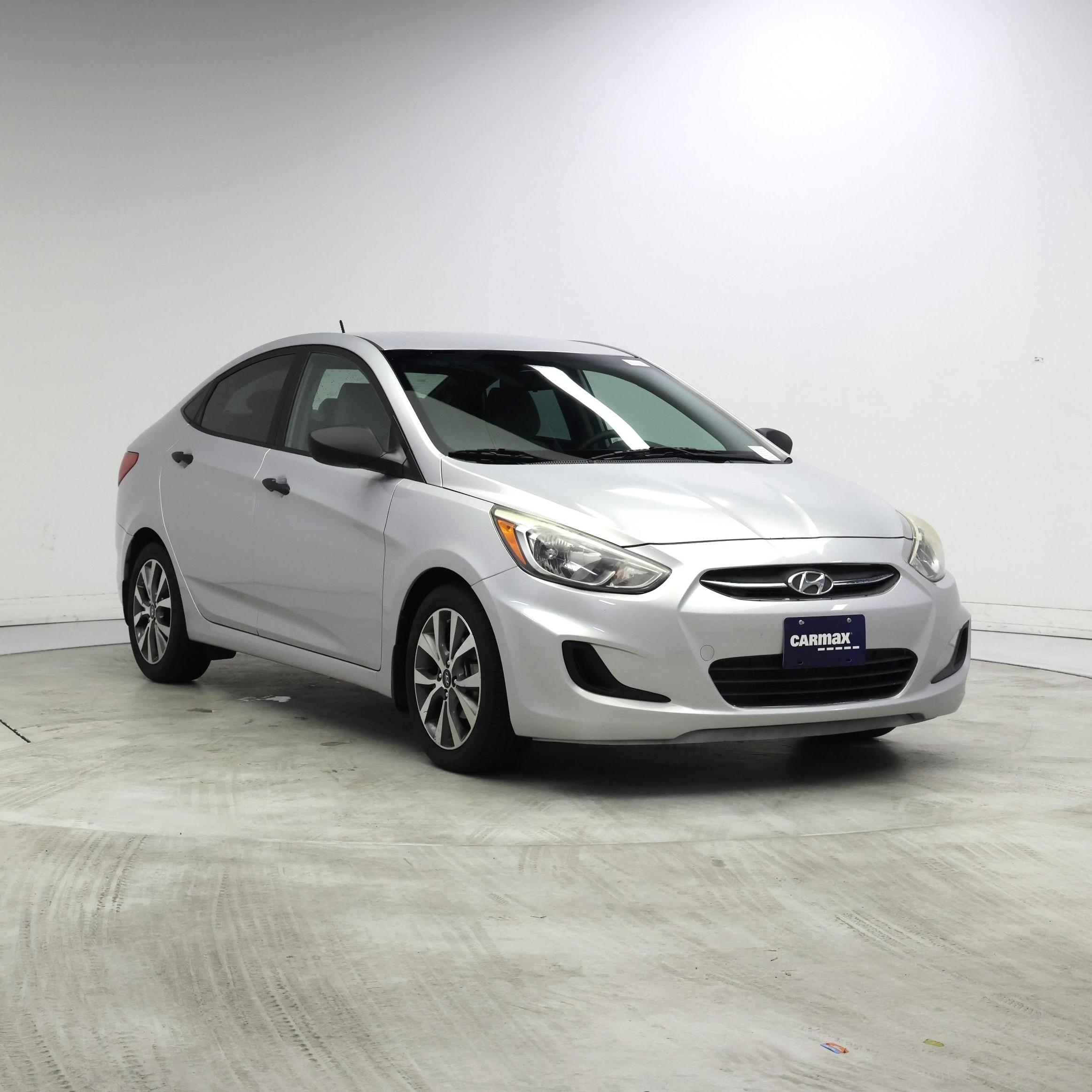 Silver 2017 Hyundai Accent Sedan Front-Wheel Drive Automatic