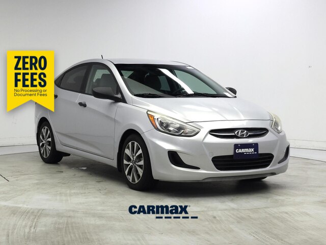 Silver 2017 Hyundai Accent Sedan Front-Wheel Drive Automatic